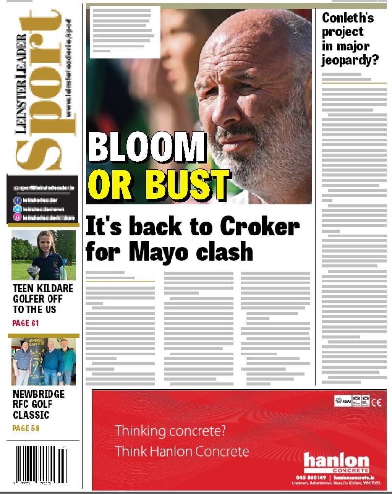 In this week's Leinster Leader Sport