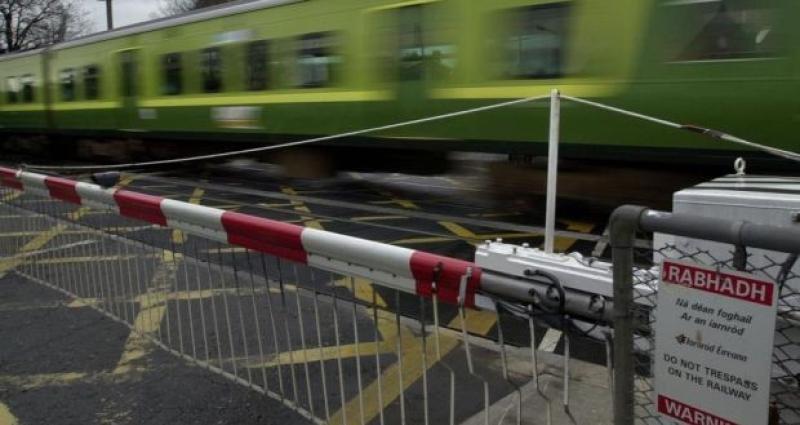 WATCH: Near misses at railway crossings as Irish Rail issues warning