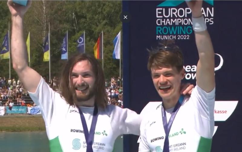 Irish rowers win gold at European Championships