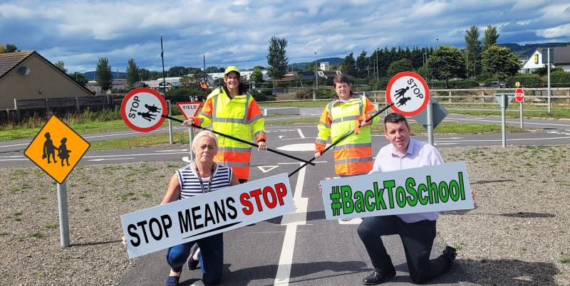 Plans for fines for failing to stop for School Warden in Kildare to be doubled to &euro;160