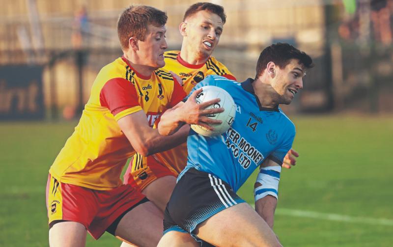 Eadestown show grit to overcome St Laurence's and progress in Kildare SFC