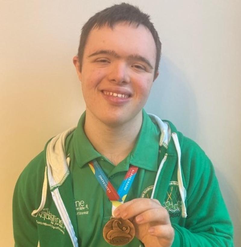 World swimming bronze for Kildare's Eoghan Ashe