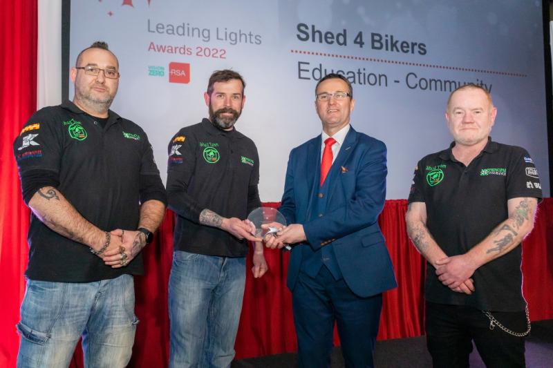 KILDARE: Local biker community group given road safety award 