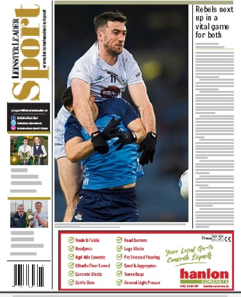 In this week's Leinster Leader Sport
