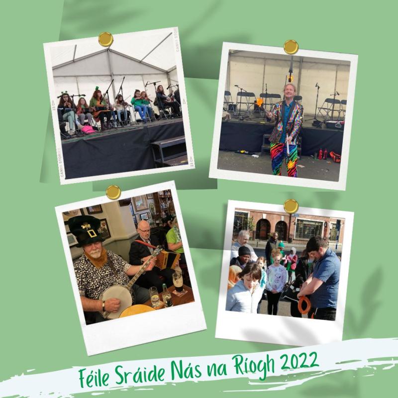 COLÚN GAEILGE: Féile Sráide Nás na Ríogh - Márta 17 