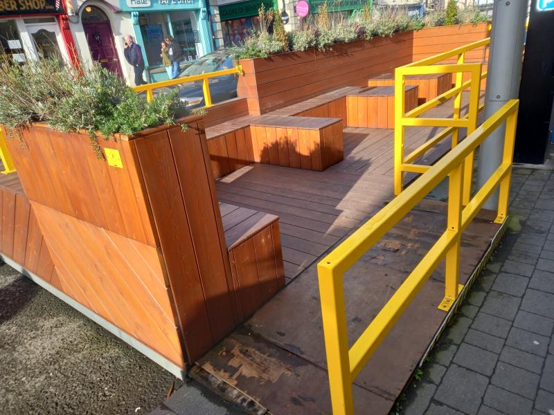 KILDARE: No promise that controversial parklet won't return to Naas