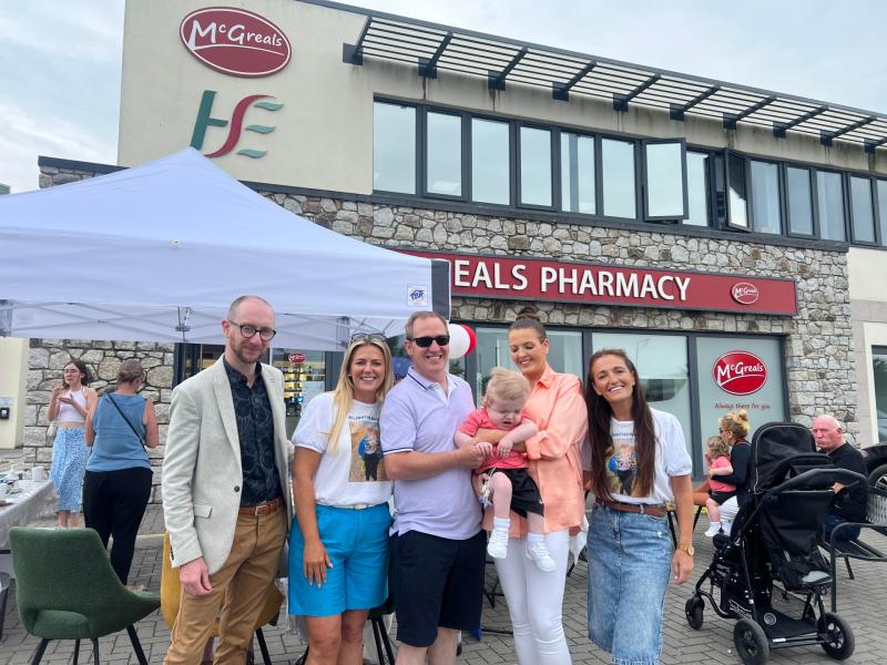 Blessington pharmacy raises almost €1k for Flinn the Warrior 