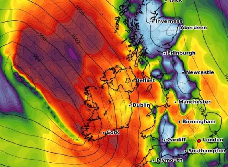 ALERT: Met Eireann issues series of weather warnings as unseasonably strong winds set to hit Ireland today