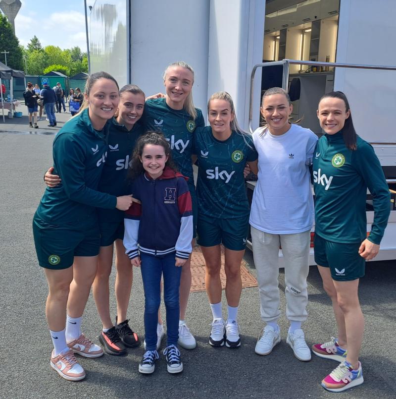 Big Kildare Interview —  From the floodlights to  the spotlight: Rathangan girl stars in World Cup TV ad