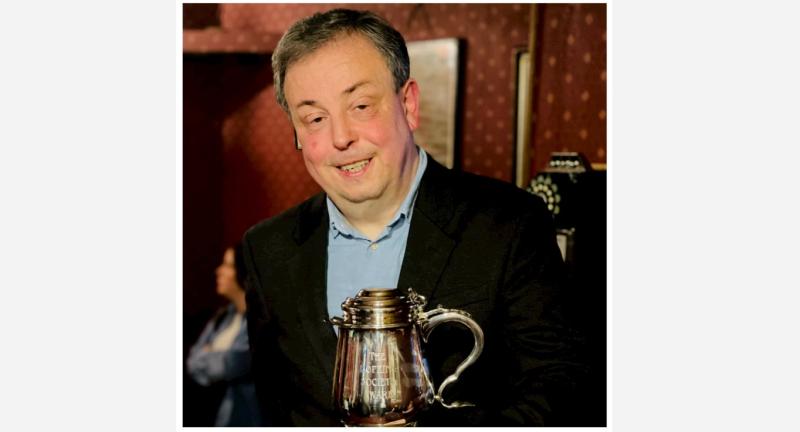 KILDARE: Newbridge publican receives award as part of the Gerard Manley Hopkins 35th International Festival 