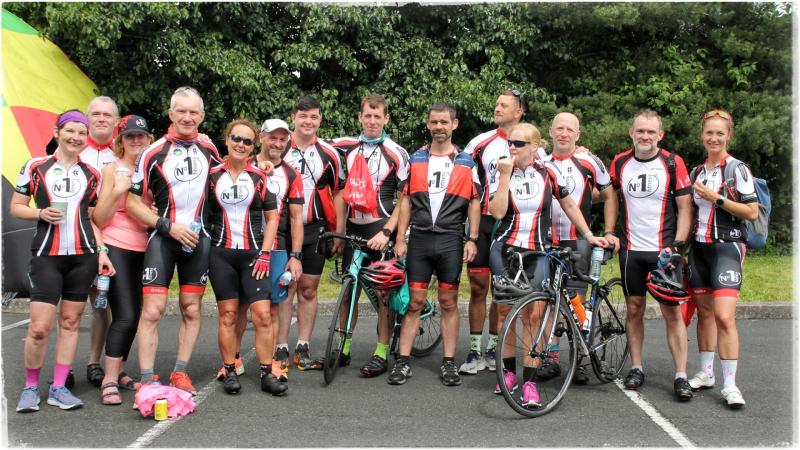 Kilcullen firm helps raised €22,000 for Children’s Health Foundation with charity cycle event 