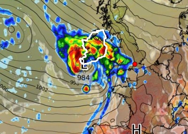 Two Weather Warnings for Kildare today and tomorrow 