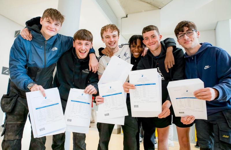 PHOTOS: Naas Community College students celebrate Leaving Cert Results