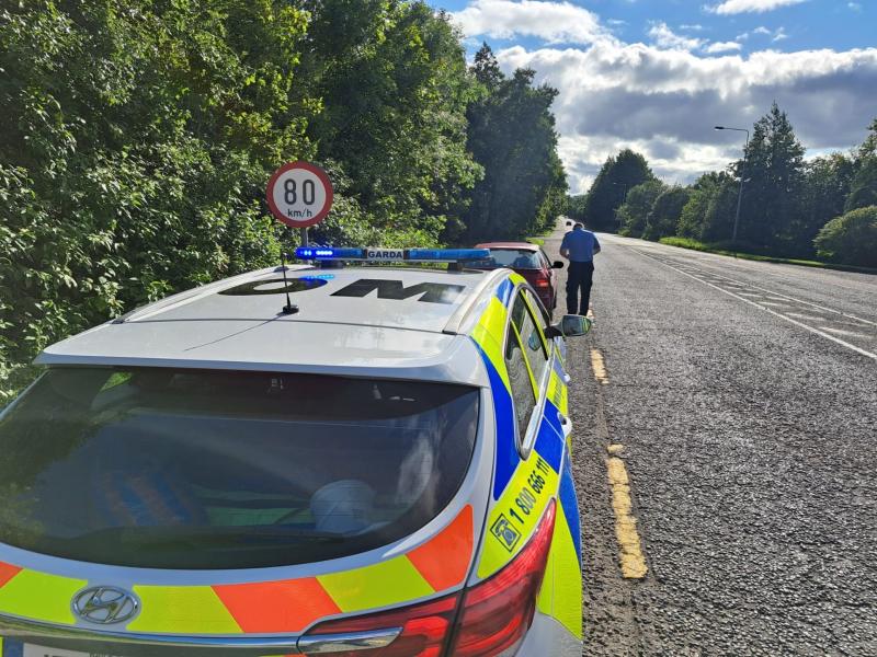 Motorist arrested by Kildare gardaí on suspicion of drug-driving on the Kilcullen Road