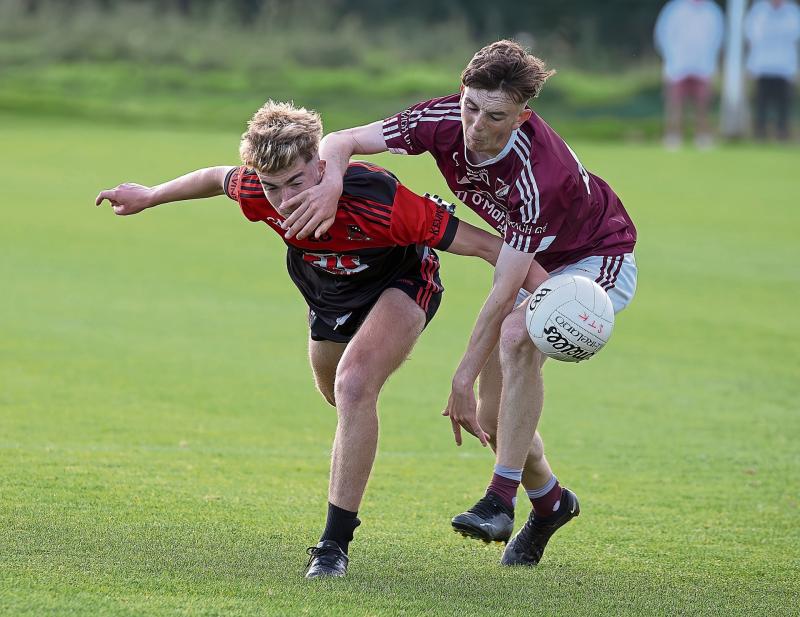 Corrigan finds net on double for Caragh against St Kevin's