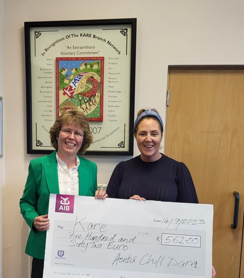 NEWS BRIEF: Hundreds raised for KARE at Prosperous, County Kildare, quiz