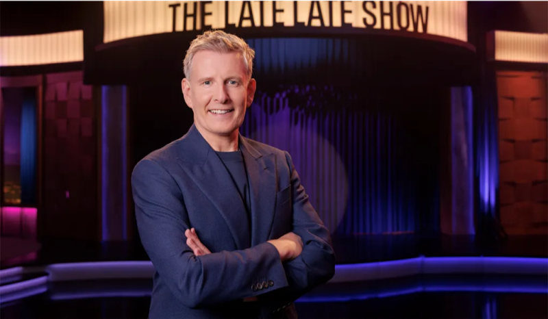 Who are the guests on tonight's final RTE Late Late Show of the year?