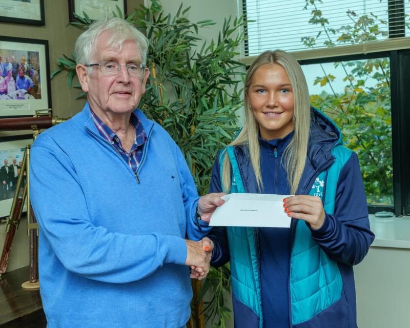 Alanna Fitzpatrick, one of the youngest women's rugby players after Ireland Seven's selection