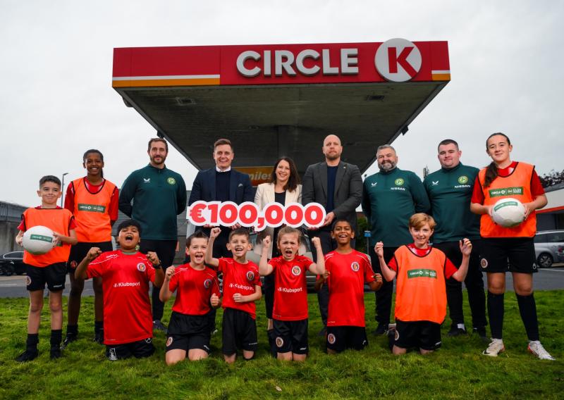 Circle K calling Kildare Football Clubs to win up to €30,000 in their Grassroots Giveaway 