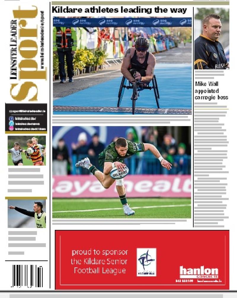 In this week's Leinster Leader Sport
