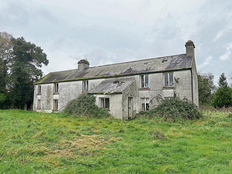 KILDARE PROPERTY WATCH: Derelict Carbury house and yard on 110 acres with €.9m price tag
