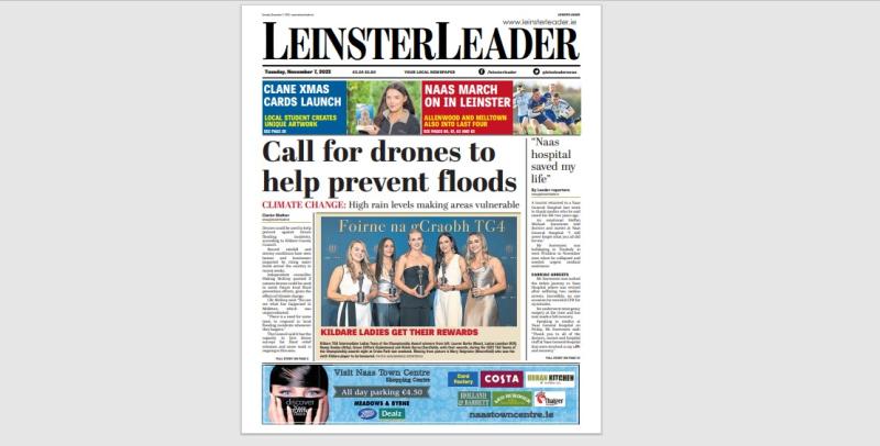 The latest LEINSTER LEADER is out! Buy in-store or subscribe online 