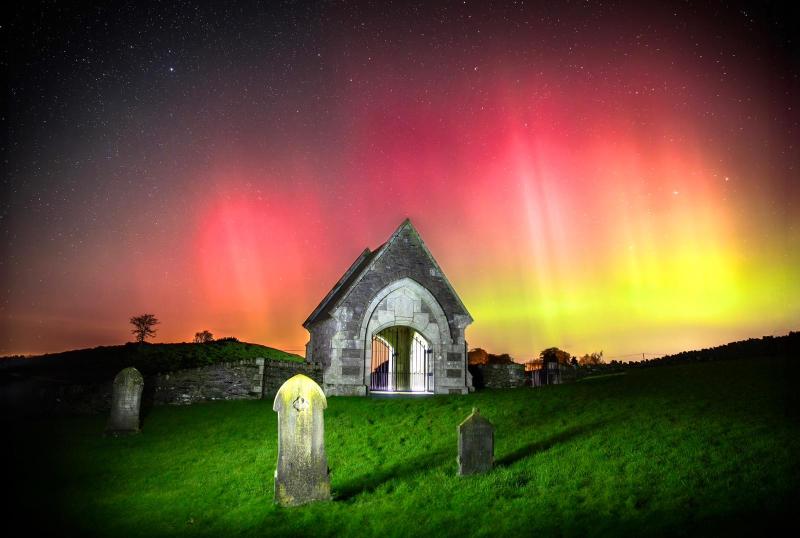 PHOTOS: Local man captures stunning views of Northern Lights in Kildare 