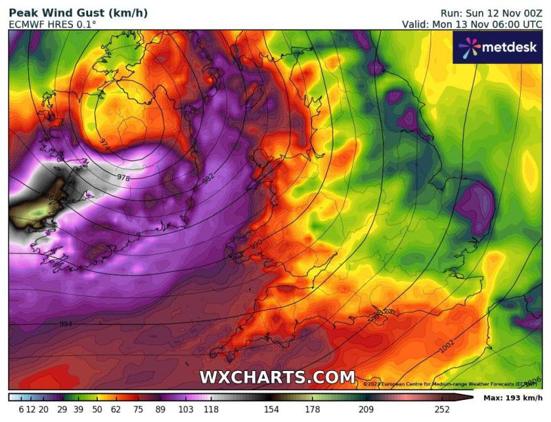 ORANGE ALERT: Storm Debi set to batter Kilkenny 