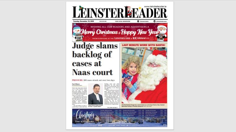 OUT NOW! The latest LEINSTER LEADER is in shops and online