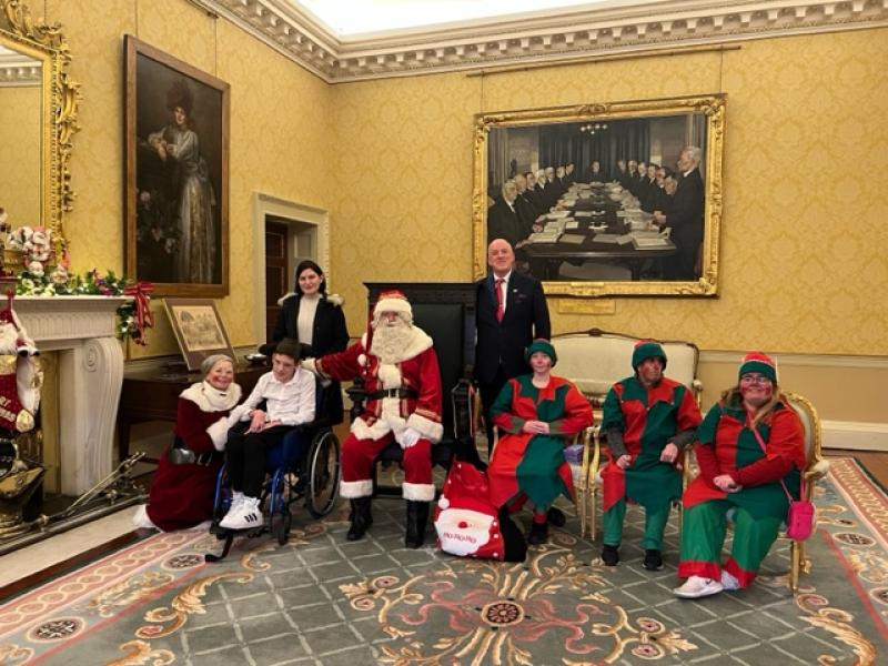 KILDARE: Naas man in Áras an Uachtaráin for Christmas event