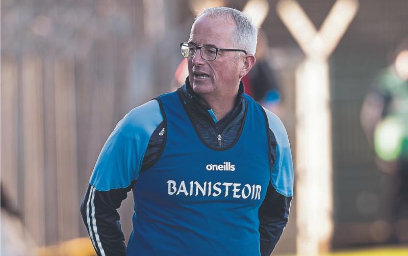 Noel Mooney reacts to Allenwood's All-Ireland semi-final defeat