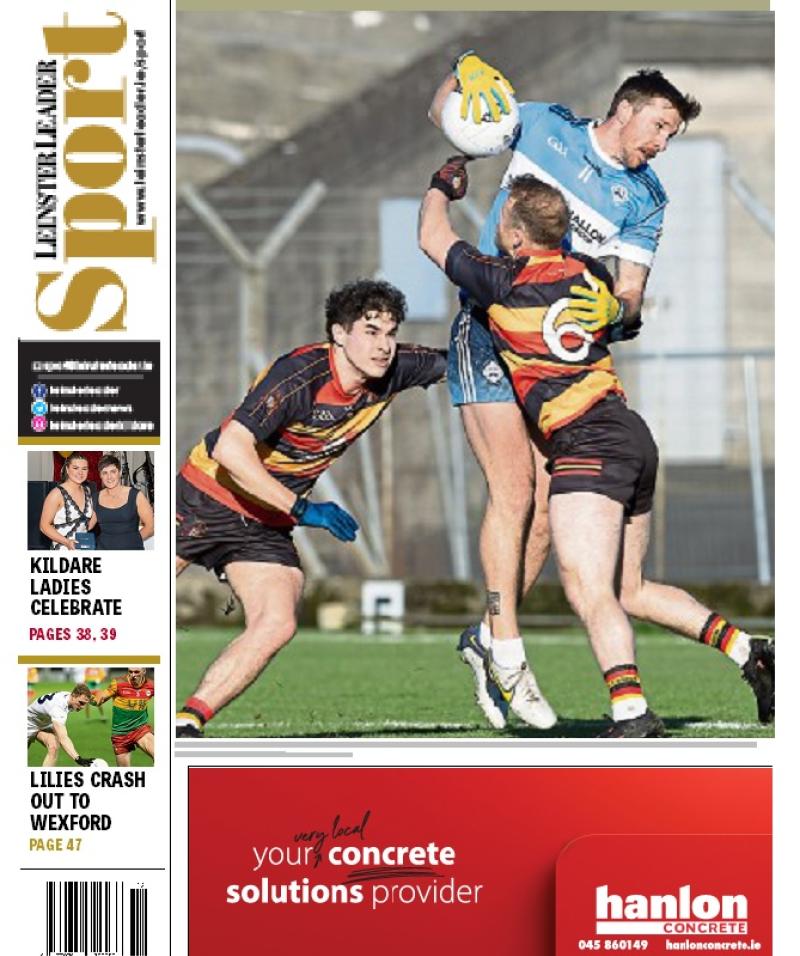 In this week's Leinster Leader Sport