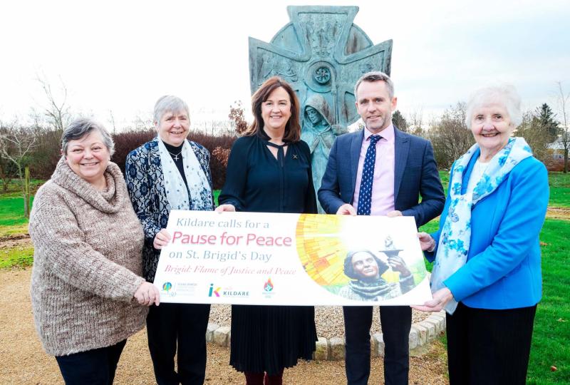 Launch of Pause for Peace 2024 initiative for St Brigid's Day 