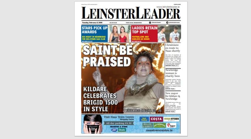 Catch up on St Brigid's Day coverage in Kildare latest LEINSTER LEADER - in shops and online at www.leinsterleader.ie
