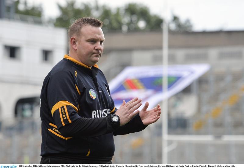 Kildare camogie manager Mike Wall reacts to long awaited return to action