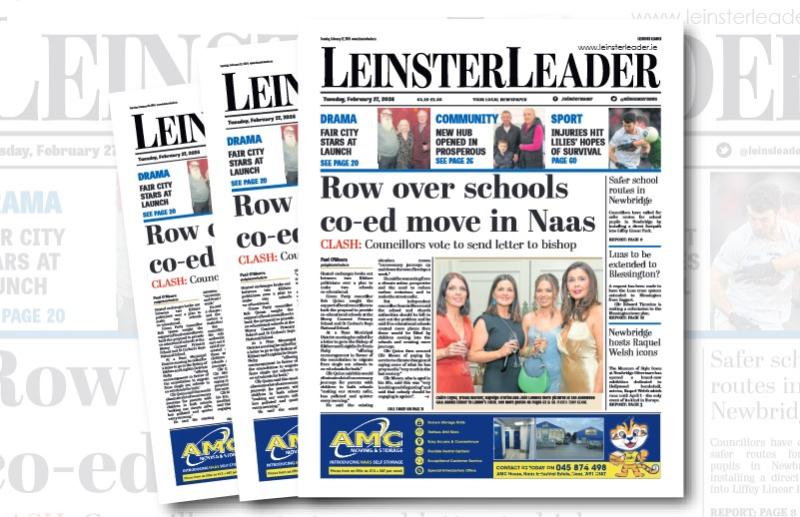This week's LEINSTER LEADER is out! Buy in-store or subscribe at www.leinsterleader.ie