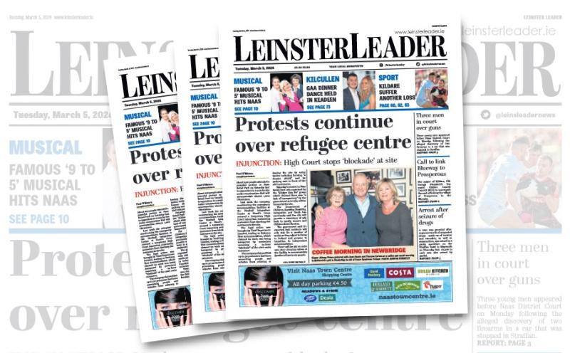 This week's LEINSTER LEADER is out! 
