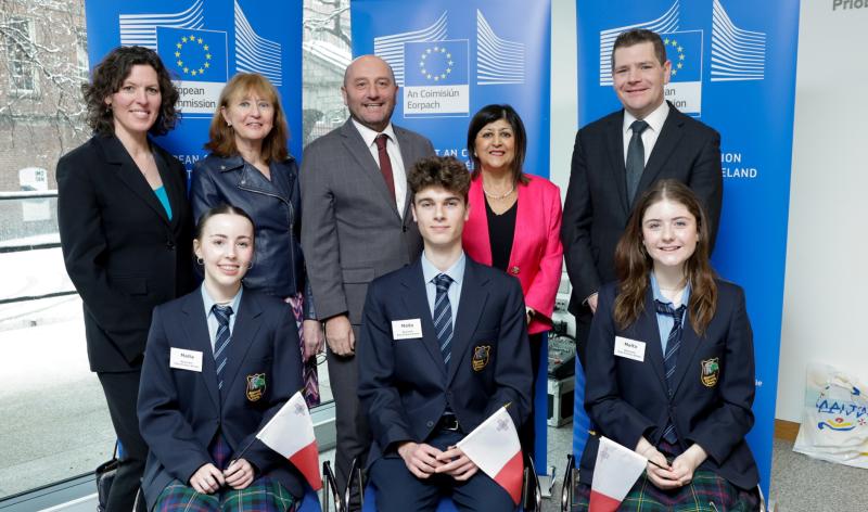 Maynooth Post Primary School team wins as Irish students debate the European Union of the future