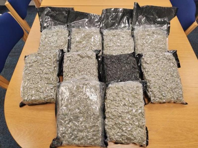 Man in court charged over €108,000 worth of cannabis found in Kildare