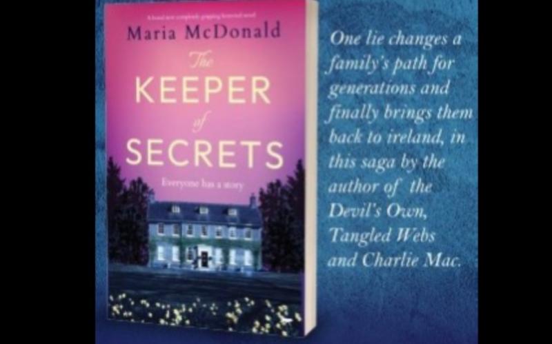 Kildare-based author pens new book ‘The Keeper of Secrets’, announces book-signing event