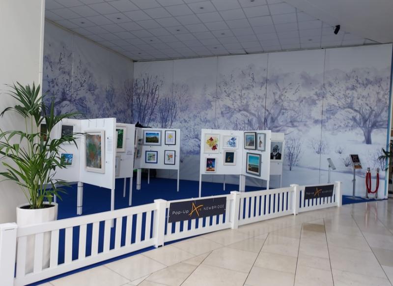 PopUpArt Newbridge launches Easter exhibition in County Kildare's Whitewater Shopping Centre