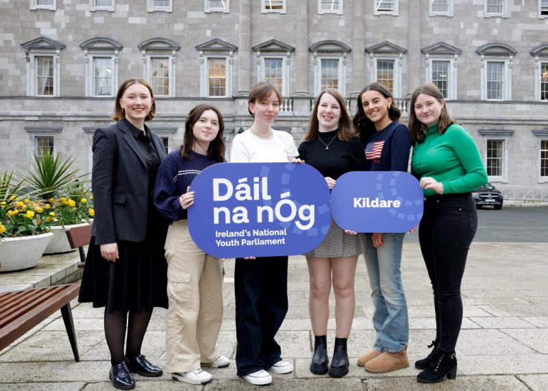 Six young people from Kildare travel to Dáil na nÓg 2024