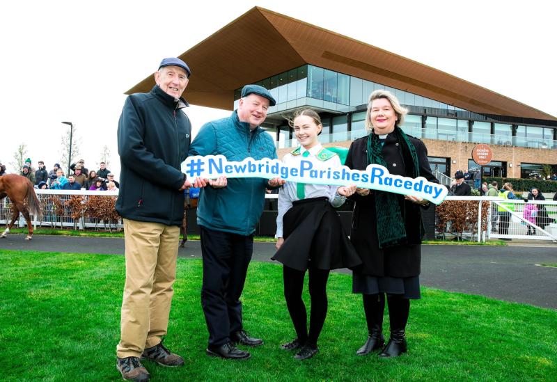 Free family entertainment at Newbridge Parishes Community Raceday at Curragh Racecourse 