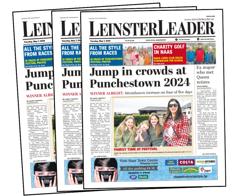DON'T MISS: 10 PAGES OF PUNCHESTOWN PHOTOS IN THIS WEEK'S LEINSTER LEADER 