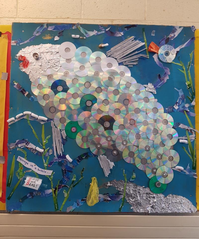 Art exhibition with a difference running at Naas library