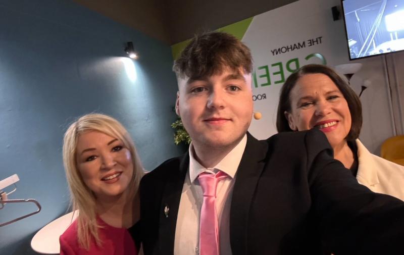 Sinn Féin candidate for Newbridge, County Kildare, opens up party's election launch