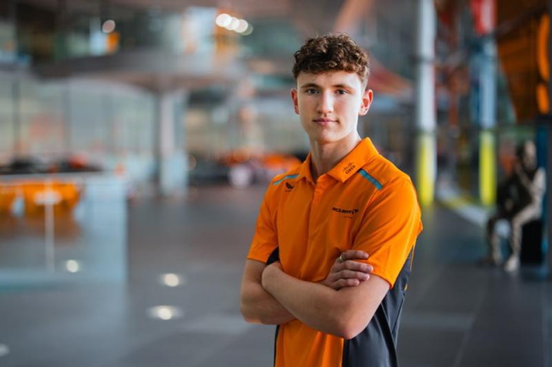 Former Kildare student takes step towards F1 as he signs with McLaren
