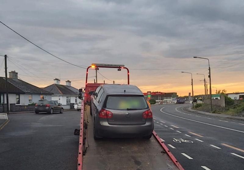 Car seized by garda&iacute; for 'ticking all the wrong boxes'