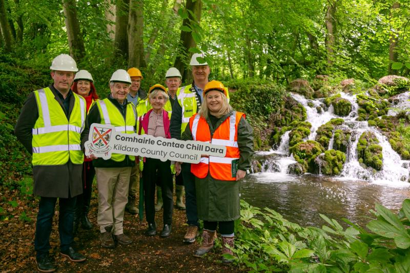Works begin to prepare to open the DeBurgh Woodland Gardens in Naas 