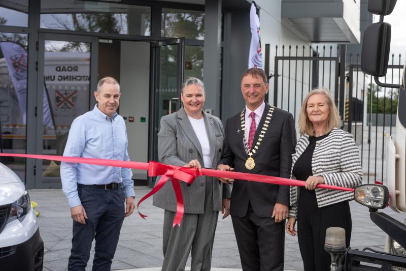 Kildare County Council opens new Machinery Yard and Regional Salt Barn 